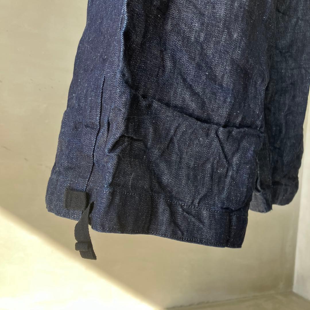 デニム サロペット サスペンダー付