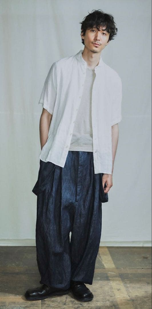 デニム サロペット サスペンダー付