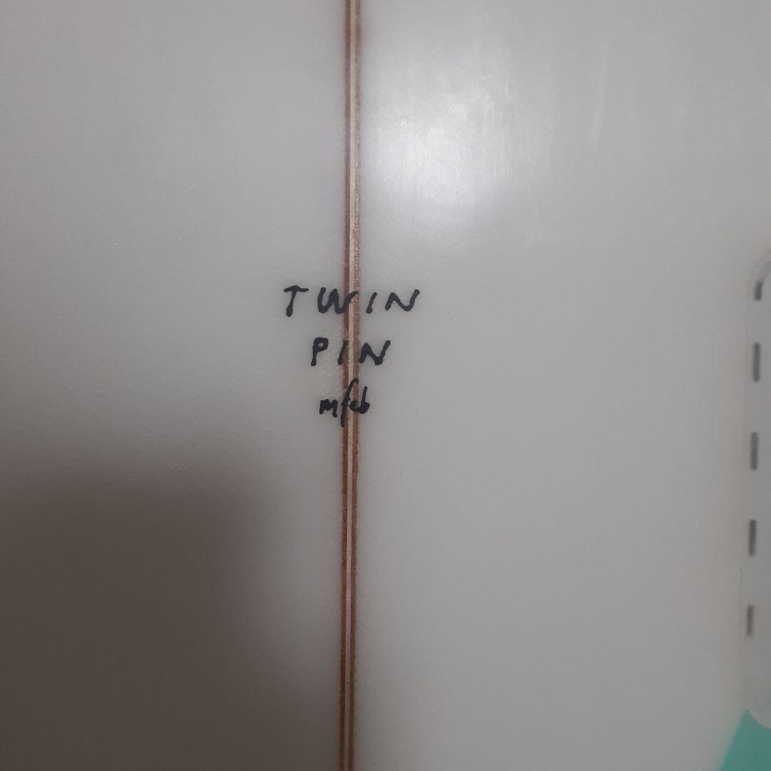 アルメリック ツインピン　ショートボード ミントグリーン？水色