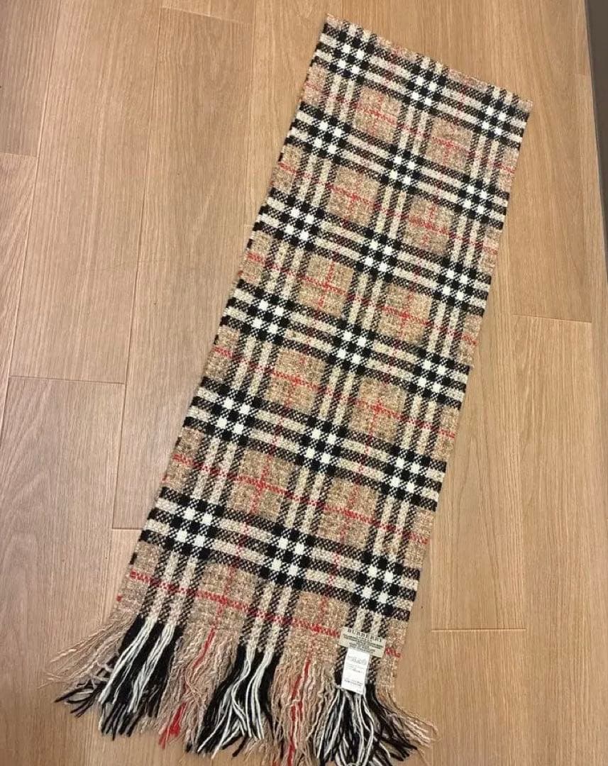 クリーニング済【極美品】BURBERRY LONDON マフラー ノバチェック
