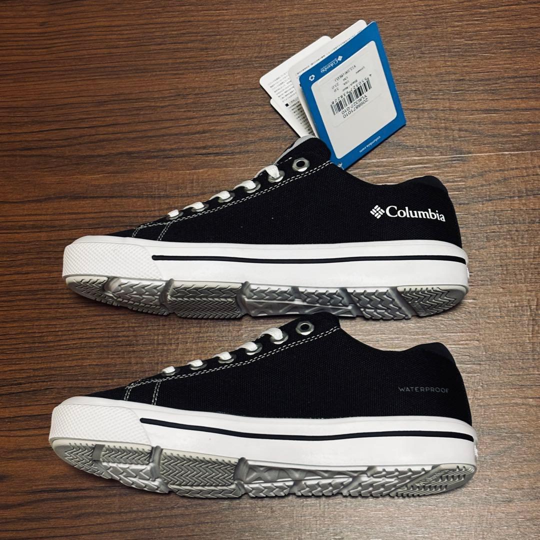 【新品】コロンビア ホーソンレイン 防水スニーカー 23cm 黒 YU6327