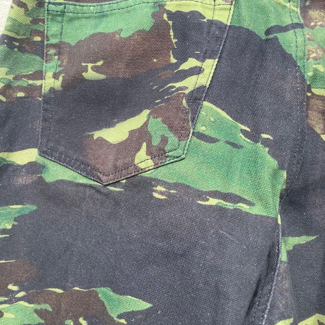 STUSSY　パンツ　34　迷彩　ダック