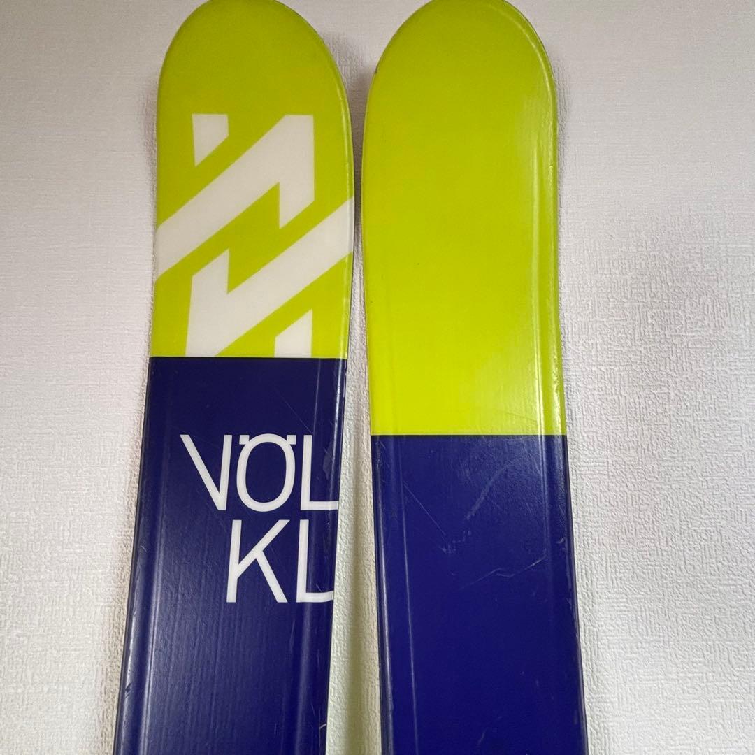 VOLKLフォルクルALLEY 軽量フリースタイルスキー　ツインチップ形状