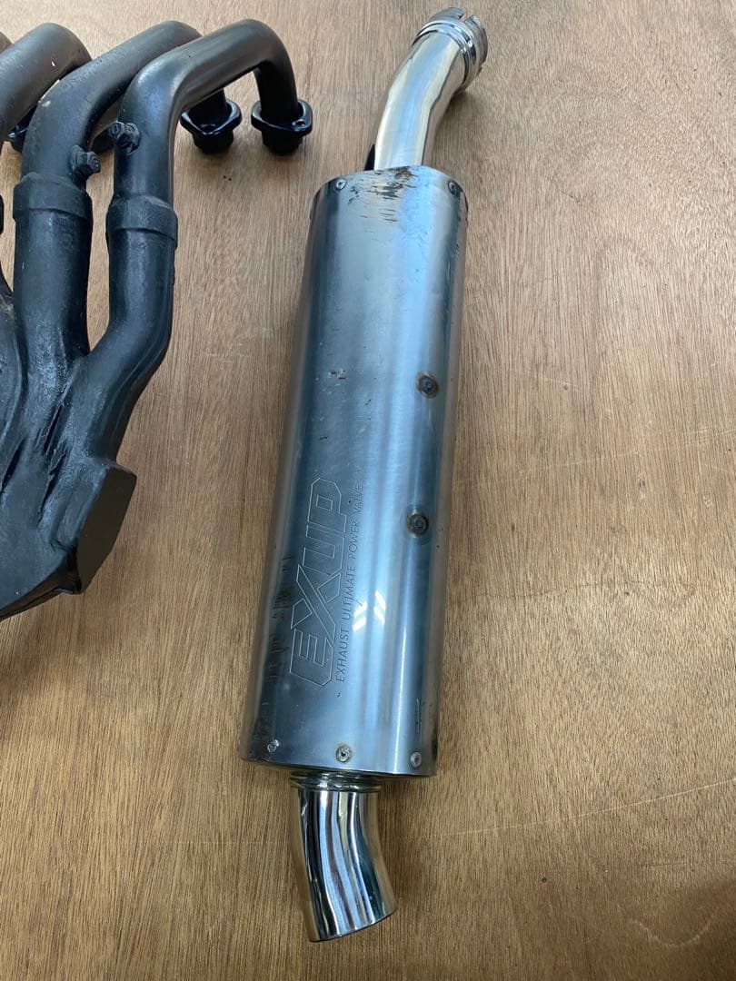 値下げ　ヤマハ　FZR250 2KR 3HX マフラー　送料込み　値下げ交渉不可