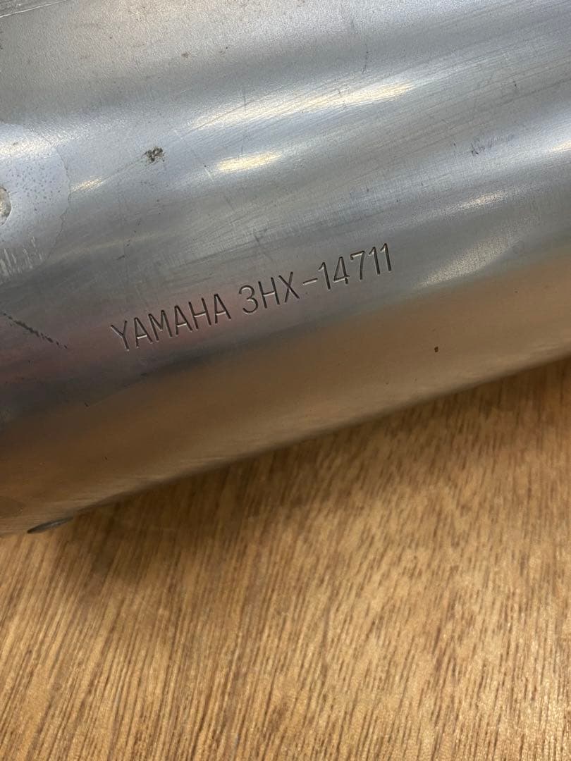 値下げ　ヤマハ　FZR250 2KR 3HX マフラー　送料込み　値下げ交渉不可