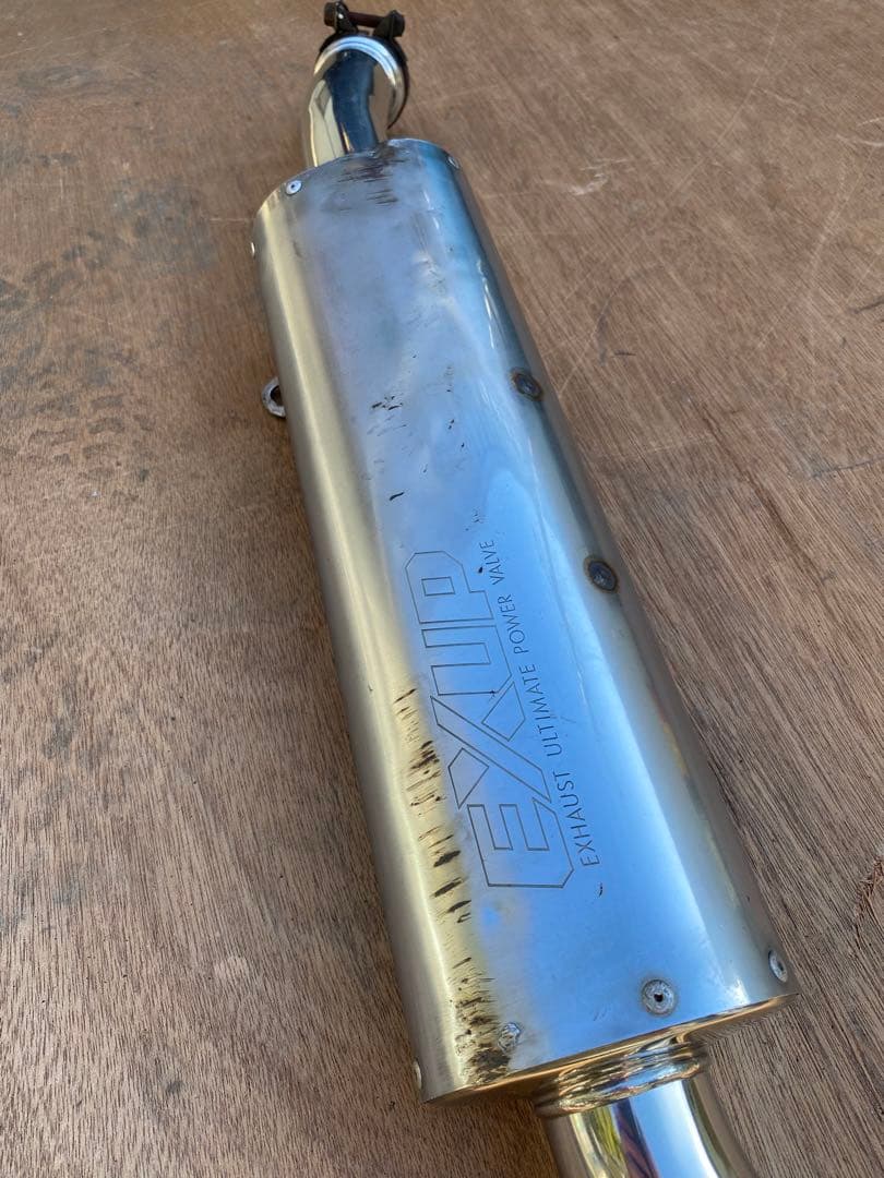 値下げ　ヤマハ　FZR250 2KR 3HX マフラー　送料込み　値下げ交渉不可