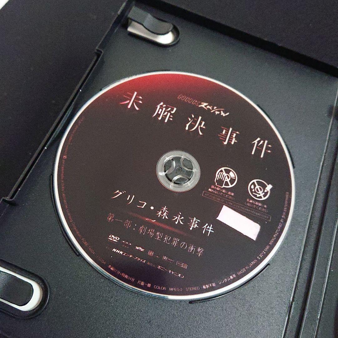 未解決事件 -グリコ・森永事件- DVD 全巻セット / 上川隆也 ケース付き