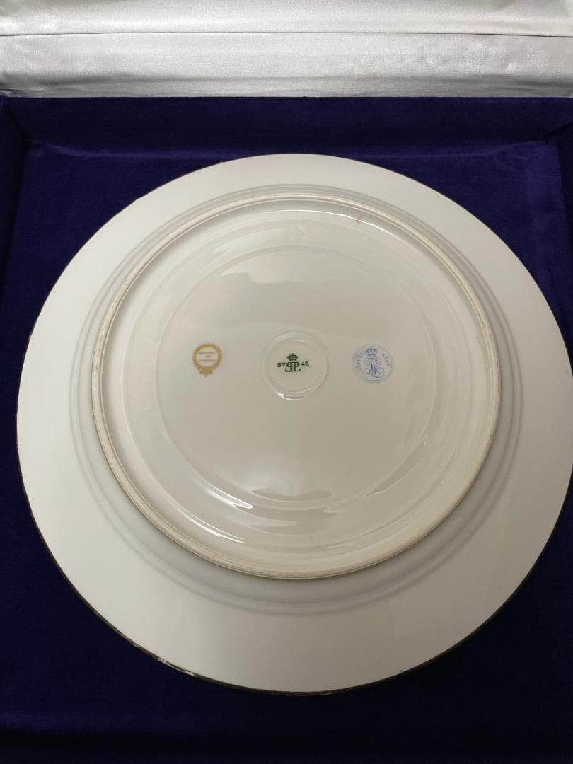 セーブル 花柄 プレート フランス製