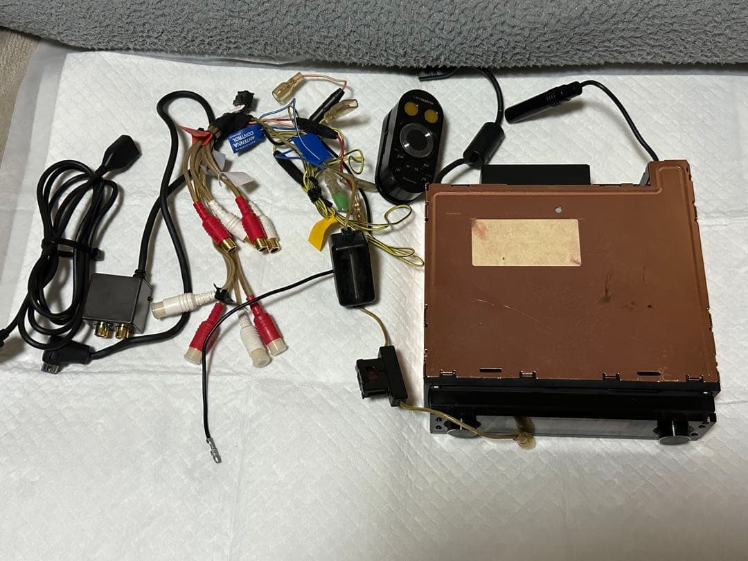 Pioneer carrozzeria DEH-P01 リモコン、配線有り