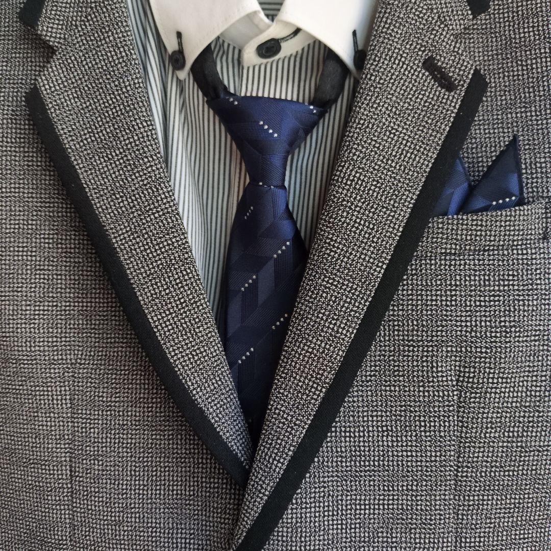 【MICHIKO LONDON】男の子スーツ5点セット 120 靴おまけ