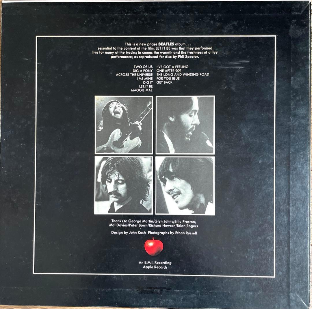 ビートルズ　レットイットビー　AP-9009 レコード ブックレット付初版限定盤