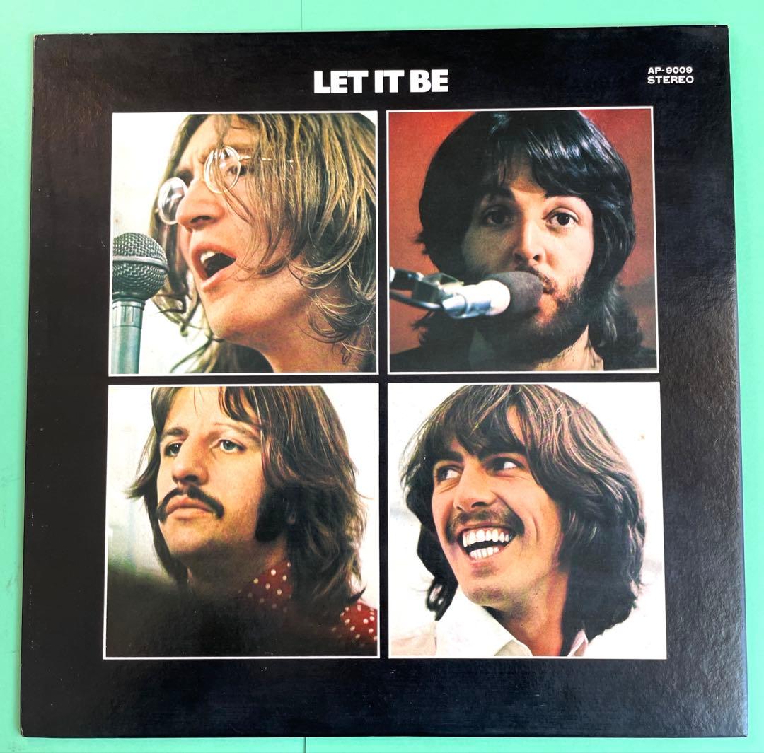 ビートルズ　レットイットビー　AP-9009 レコード ブックレット付初版限定盤
