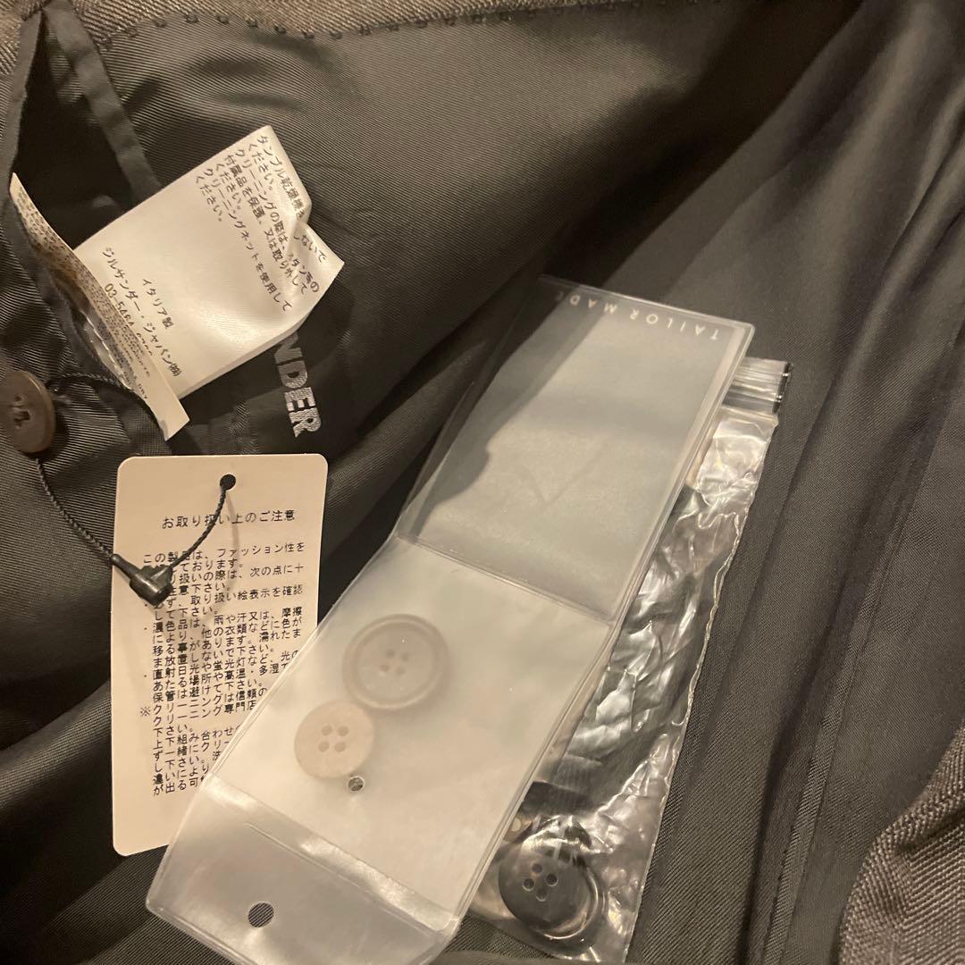 【美品】ジルサンダー　グレースーツ　ラフシモンズ期　サイズ48 ハンガー付