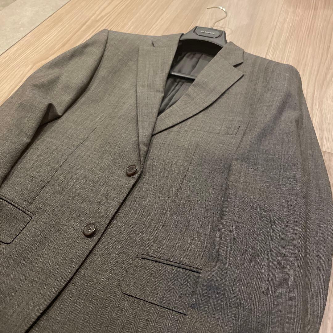 【美品】ジルサンダー　グレースーツ　ラフシモンズ期　サイズ48 ハンガー付