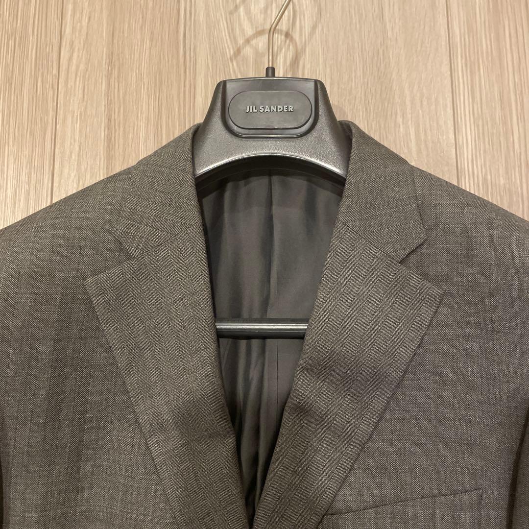【美品】ジルサンダー　グレースーツ　ラフシモンズ期　サイズ48 ハンガー付