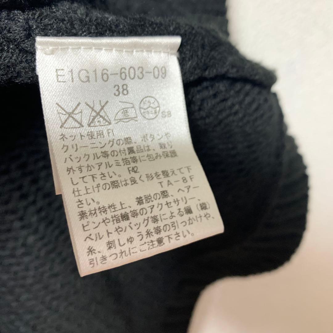 バーバリーロンドンブルーレーベル ポンチョ 三陽商会 ブラック 体型カバー 高級