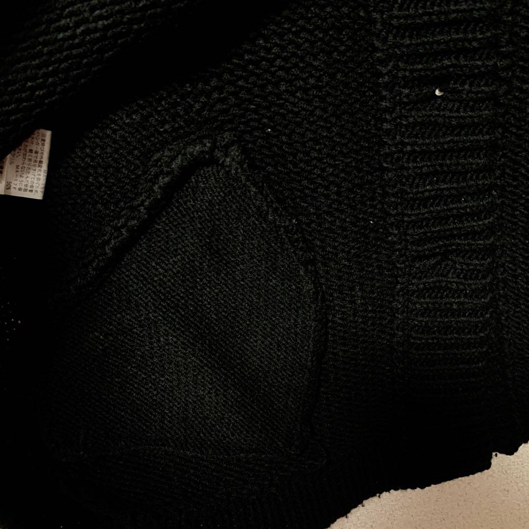 バーバリーロンドンブルーレーベル ポンチョ 三陽商会 ブラック 体型カバー 高級