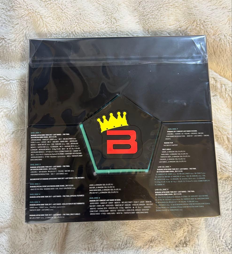 未開封 BIGBANG JAPAN DOME TOUR 2017 限定版