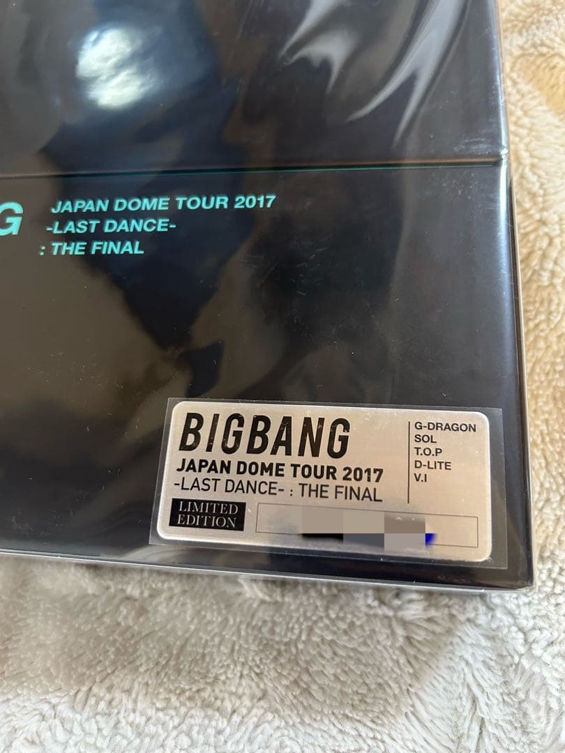 未開封 BIGBANG JAPAN DOME TOUR 2017 限定版