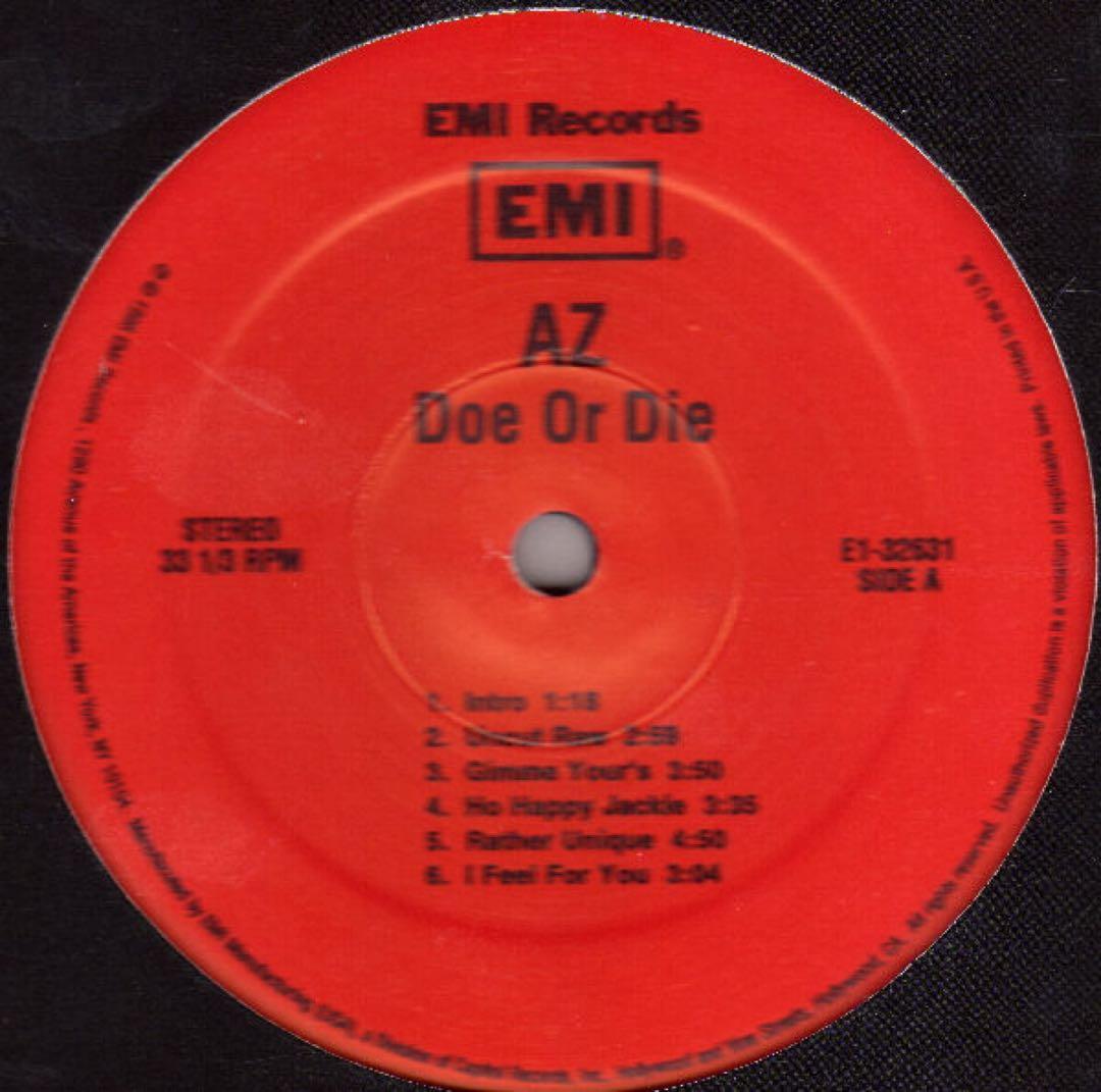 AZ – Doe Or Die US Original レコード