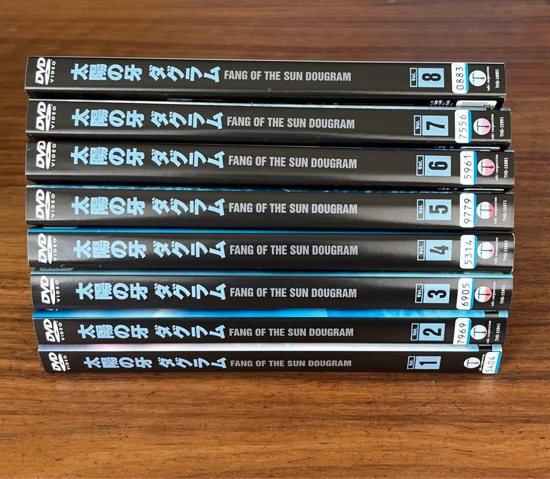 太陽の牙ダグラム 全15巻＋劇場版付き　DVD 全巻セット