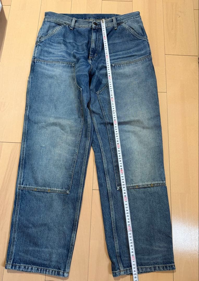 【レアサイズ】Carhartt カーハート ダブルニーデニム W34 L32