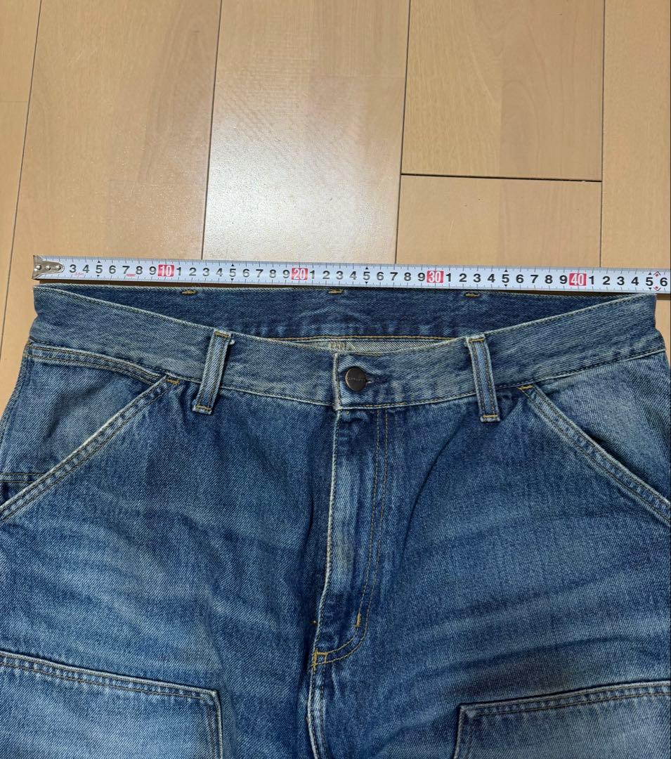 【レアサイズ】Carhartt カーハート ダブルニーデニム W34 L32