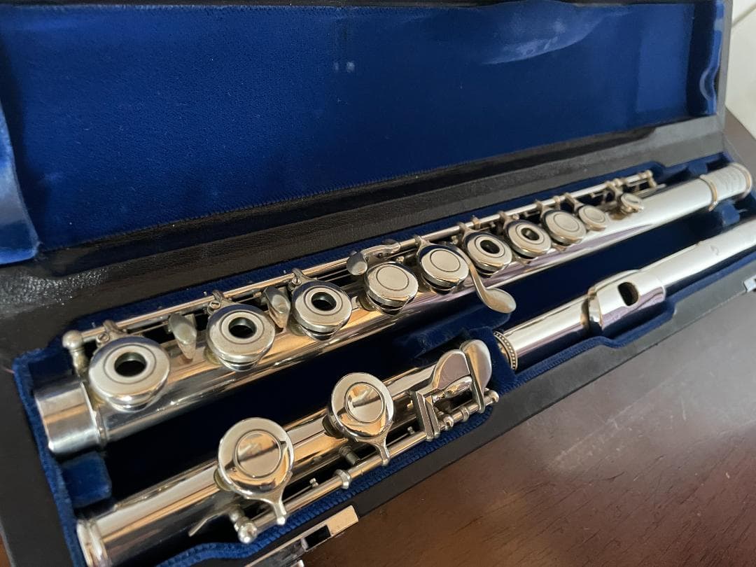 ムラマツフルート インラインリングキー 頭部管銀製 ＭＲ－１２０