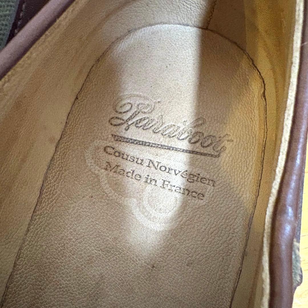 あじゃぱ【美品】パラブーツ 27ミラボー　Paraboot 靴　フランス製