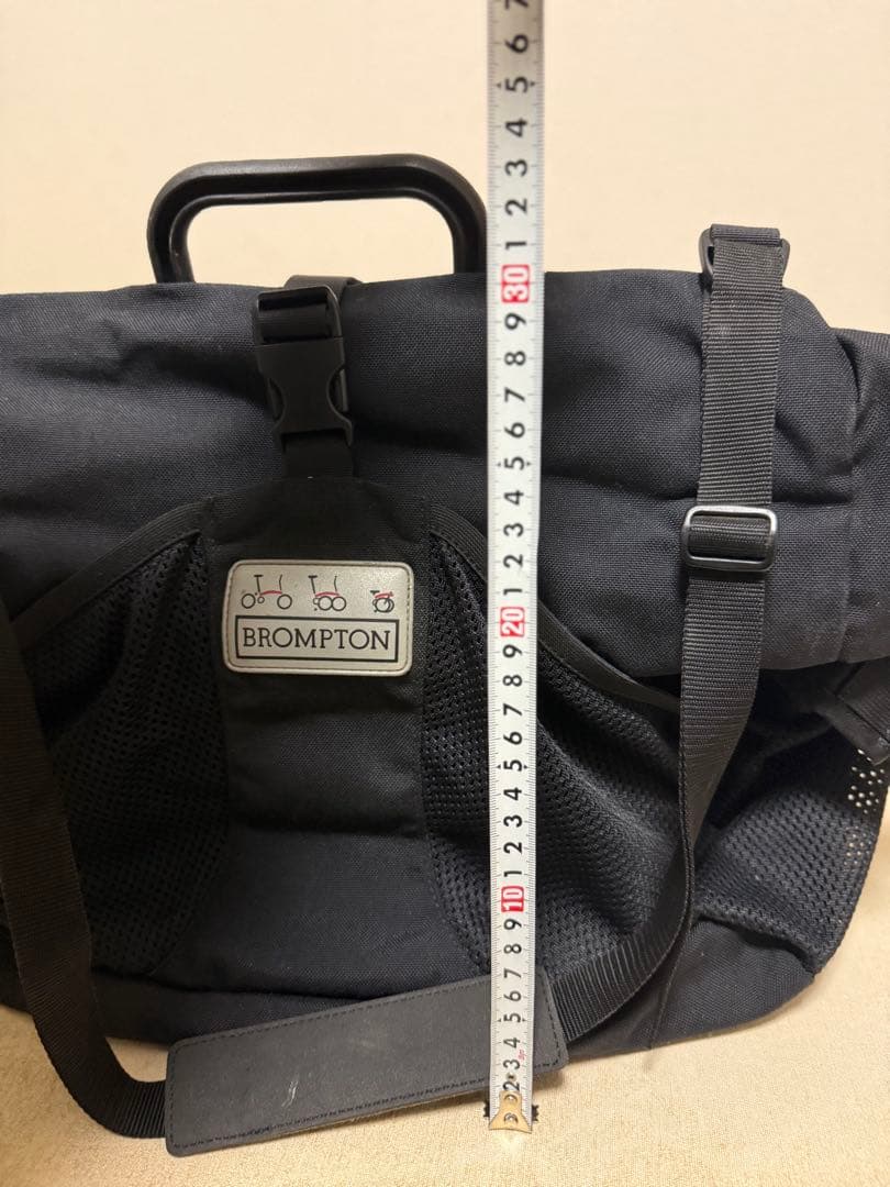 【名作】BROMPTON Cバッグ 25L レインカバー付（廃盤モデル）