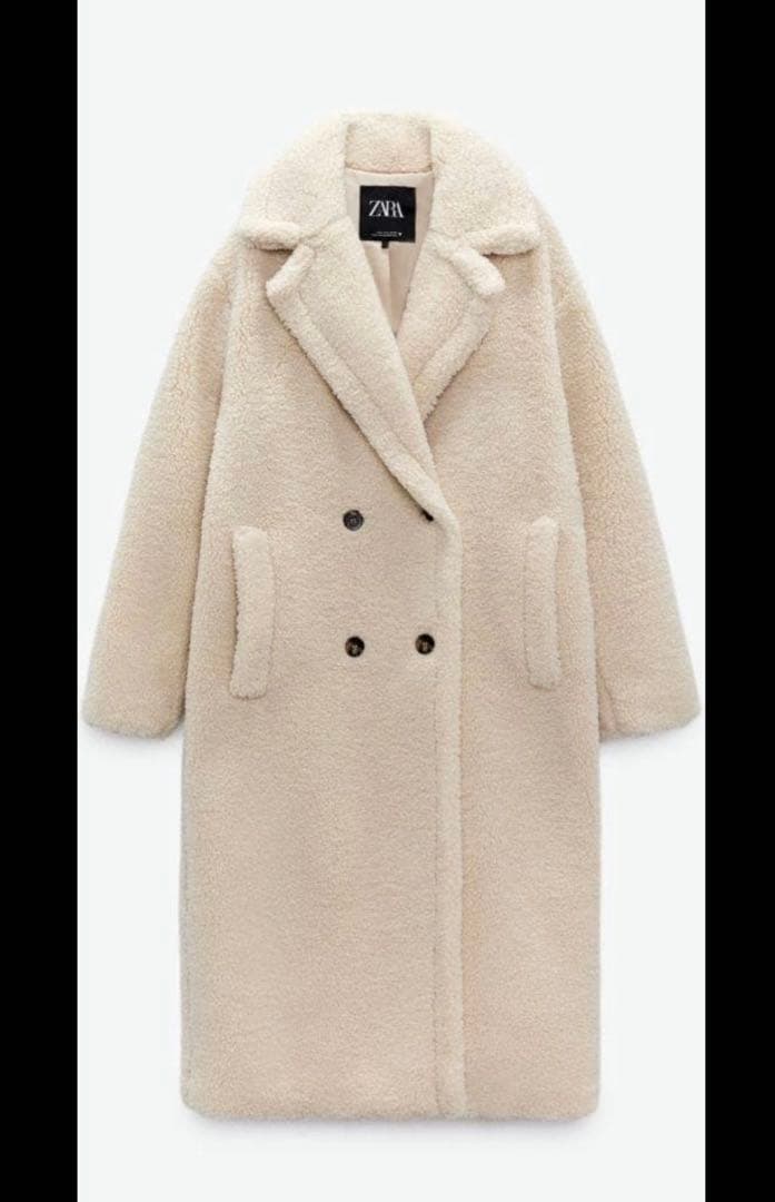 zara テディベアコート　Sサイズ