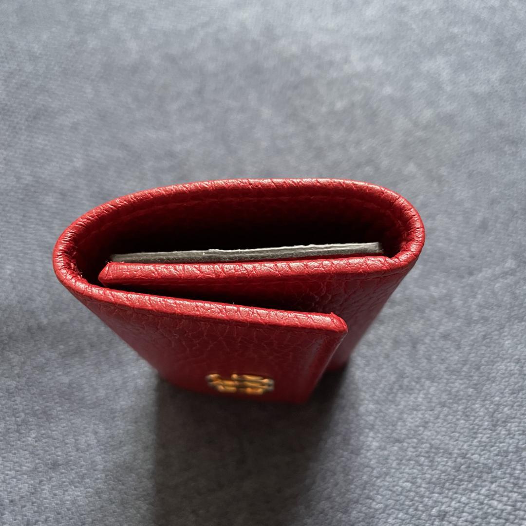 GUCCI プチマーモント レザーキーケース レッド グッチ