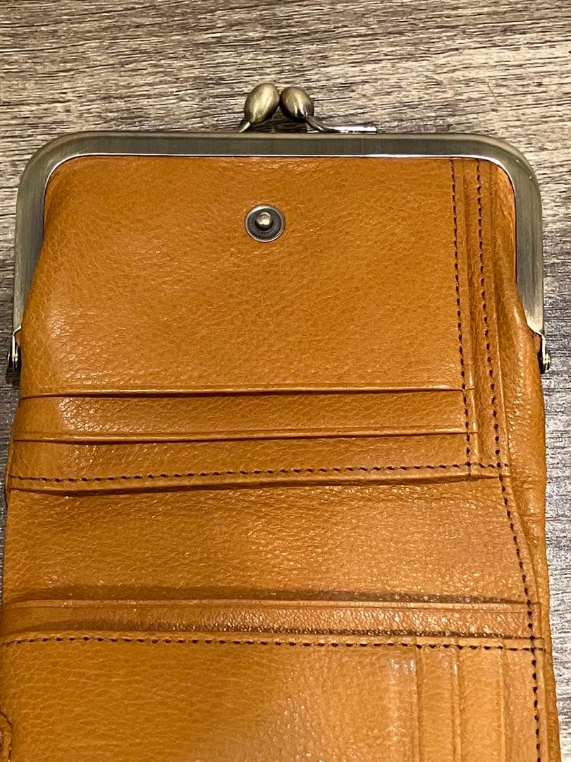 Dakota ダコタ　バイブリー　小銭入れ付き　二つ折り財布 ブラウン