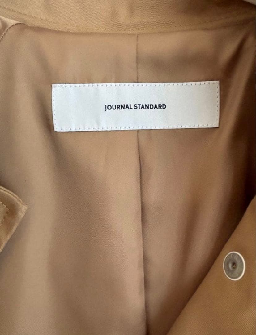 JOURNAL STANDARD スタンドカラーテントコート36 25ss