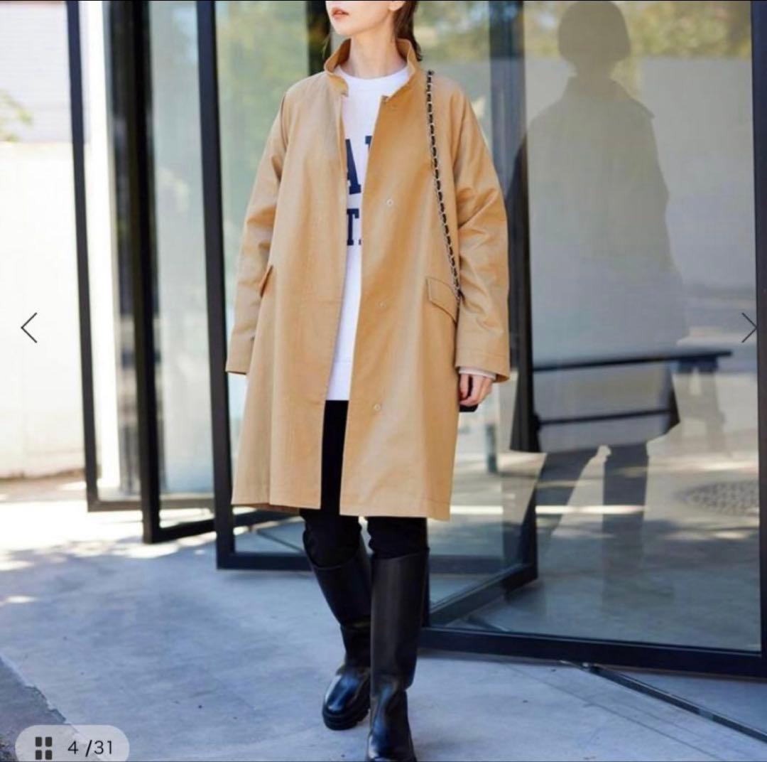 JOURNAL STANDARD スタンドカラーテントコート36 25ss