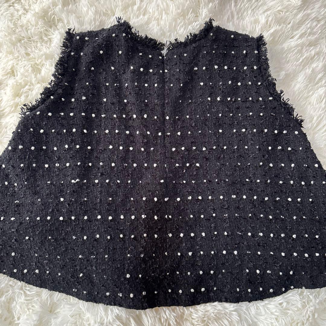 maison de Dolce. メゾンドドルチェ　キャンディツイードベスト