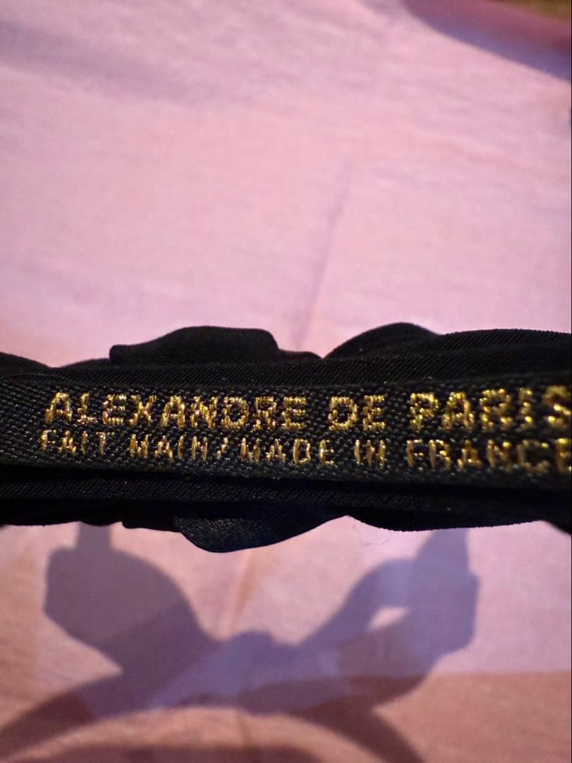 ALEXANDRE DE PARIS カチューシャ / SATIN DIVA