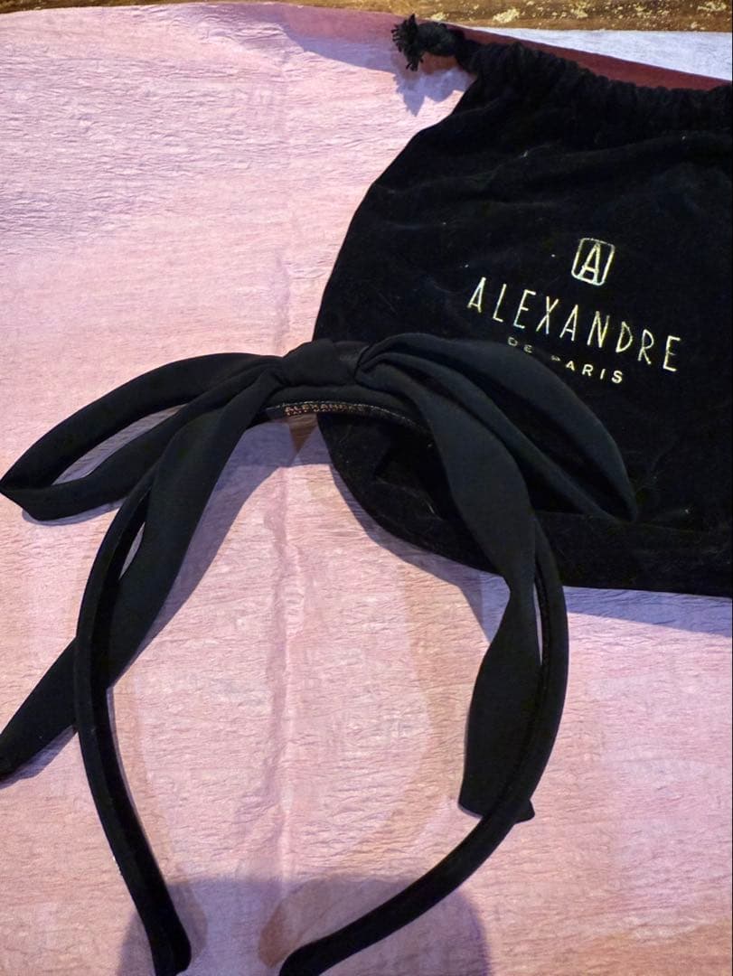ALEXANDRE DE PARIS カチューシャ / SATIN DIVA