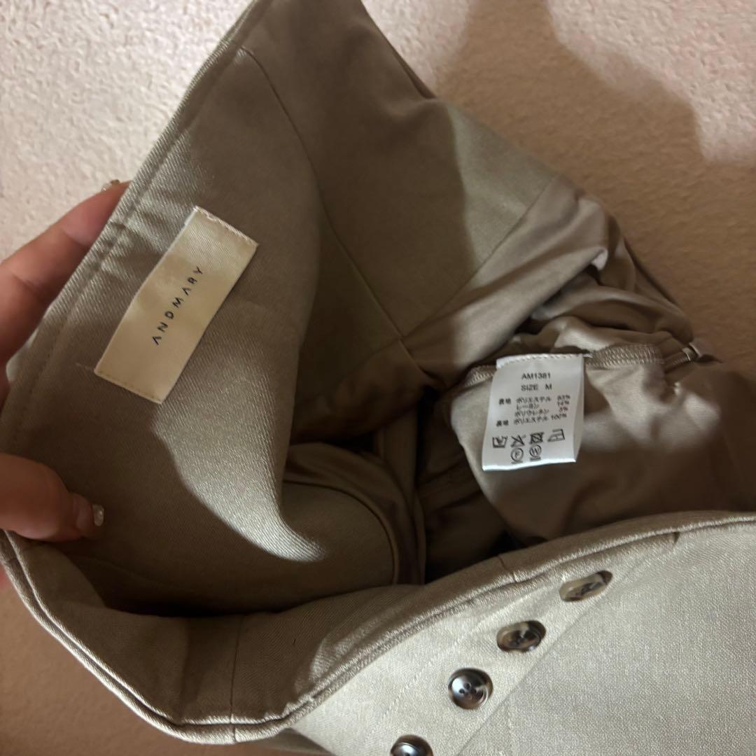 本日で出品停止andmary Jade highwaist mini skirt