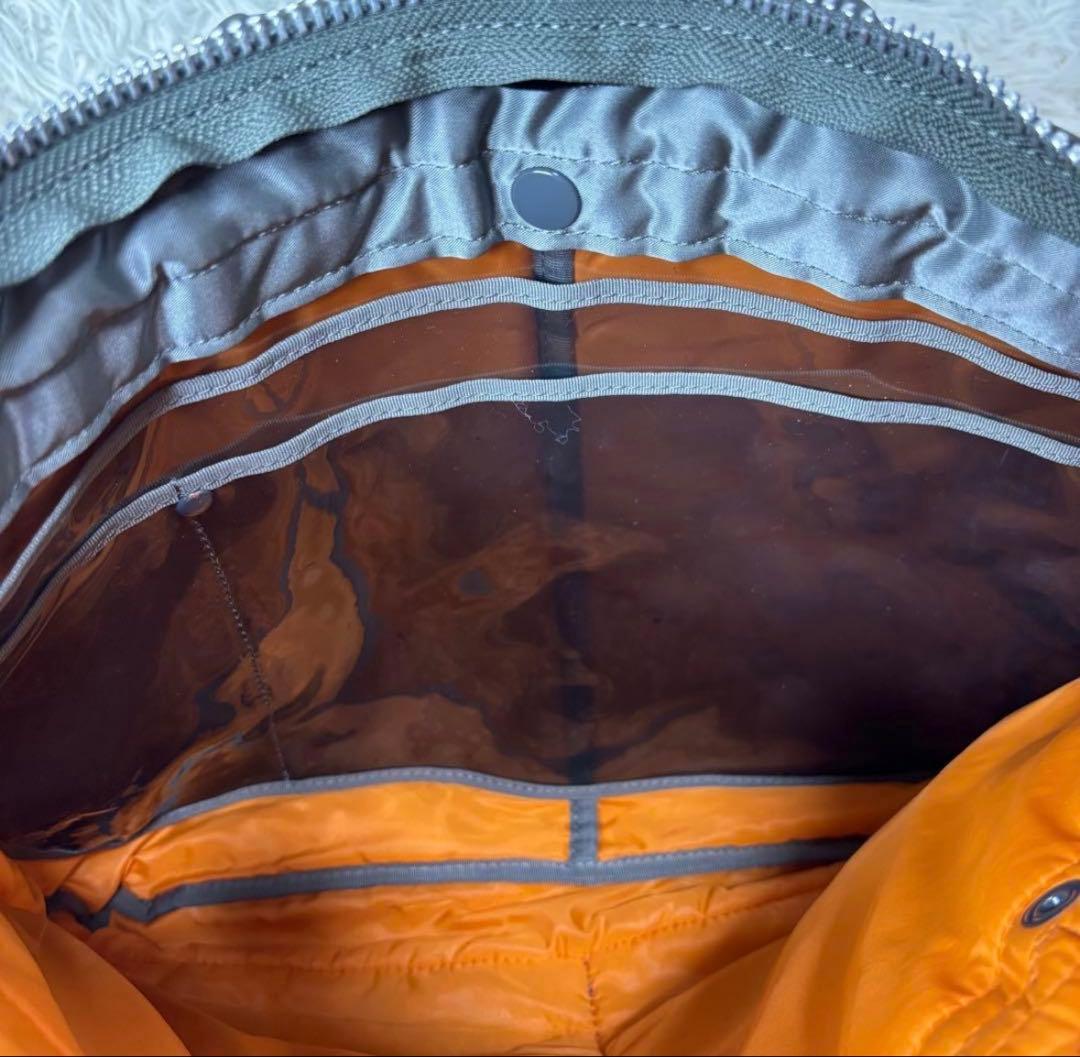 ポーター PORTER タンカー 薄型 ブリーフケース シルバーグレー