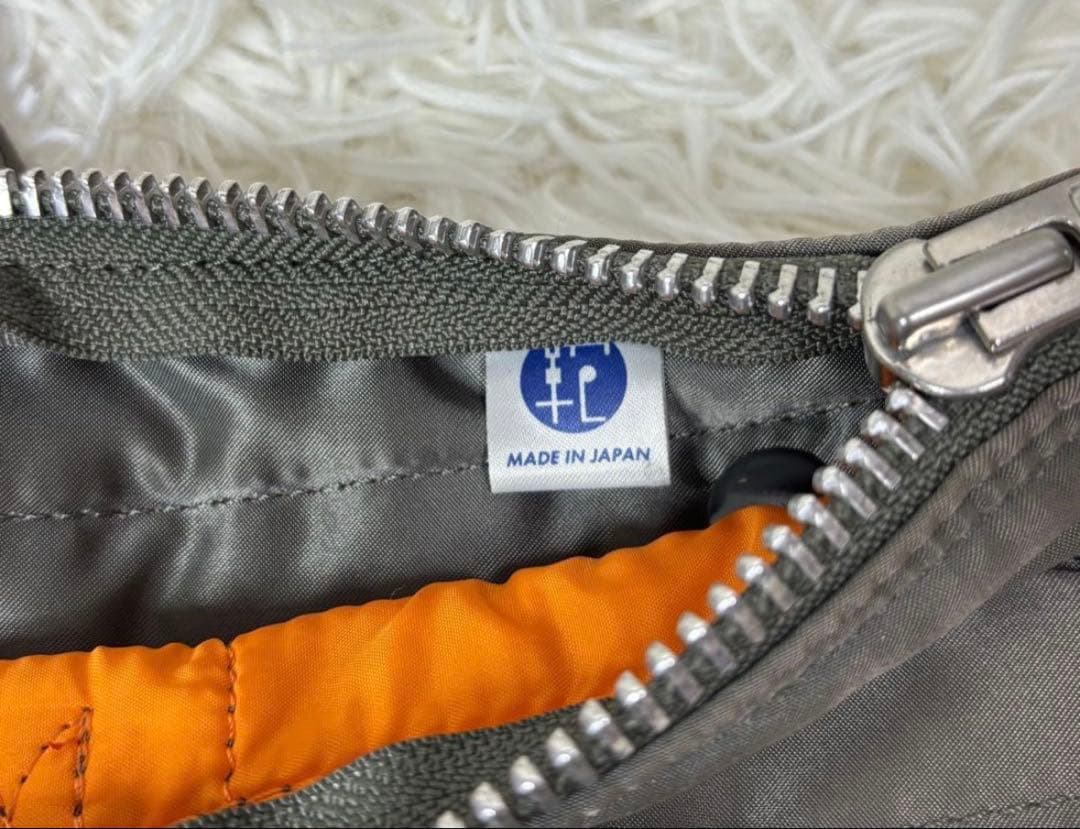 ポーター PORTER タンカー 薄型 ブリーフケース シルバーグレー