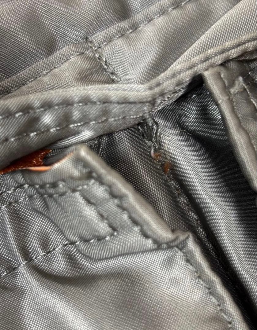 ポーター PORTER タンカー 薄型 ブリーフケース シルバーグレー