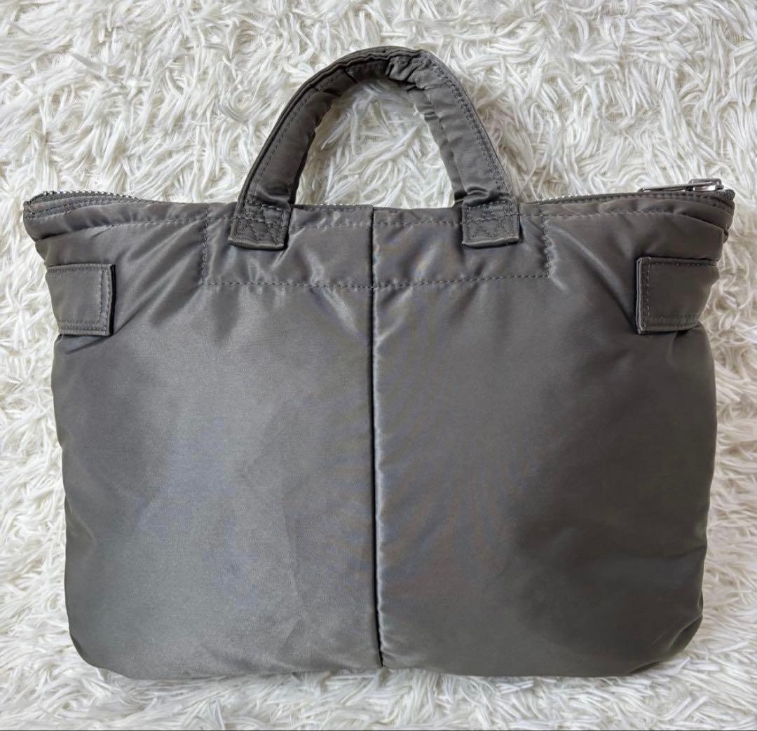 ポーター PORTER タンカー 薄型 ブリーフケース シルバーグレー