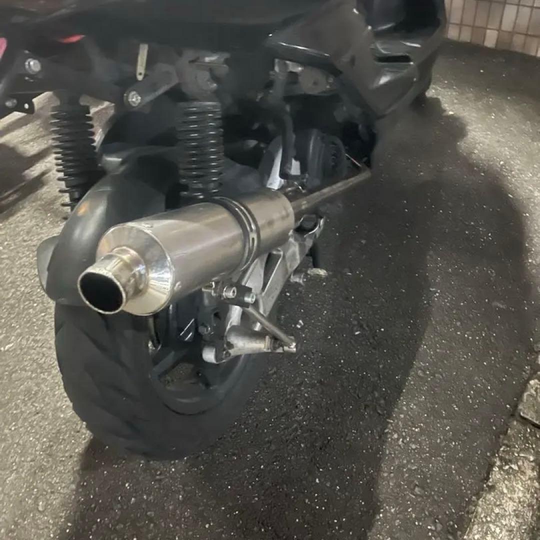 シグナスX用 油漢レーシングマフラー バル