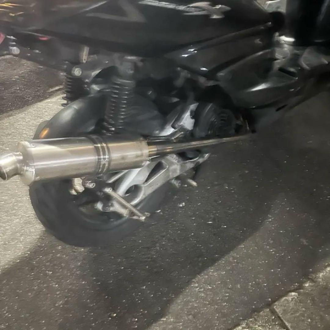 シグナスX用 油漢レーシングマフラー バル