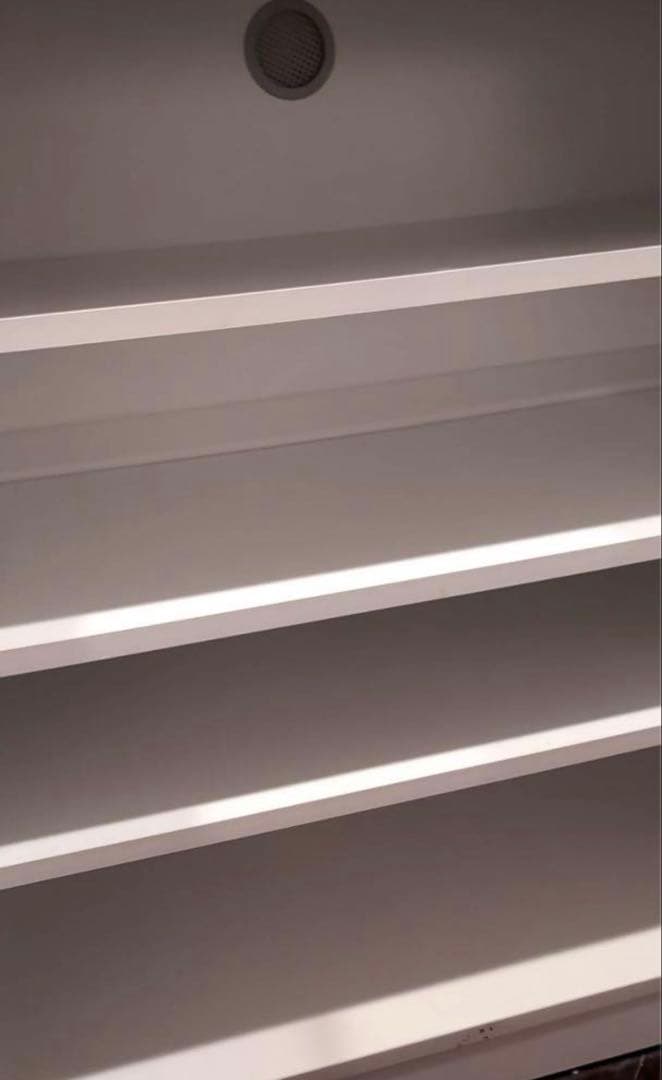 強化ガラス天板 食器棚 レンジ台 ボード 村内家具 幅74cm 送料込