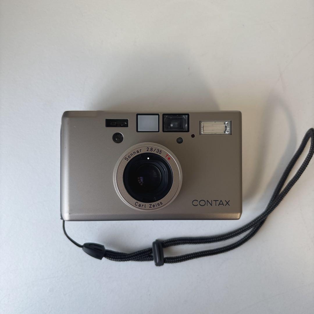 CONTAX T3D チタンシルバー　（ケース付き）