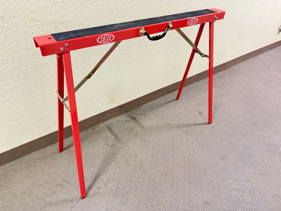 中古　スキー チューンナップ台 折りたたみ式作業台 バイス付きのセット