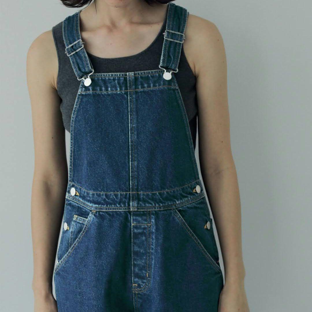 【新品タグ付】anuke デニムオーバーオール 38