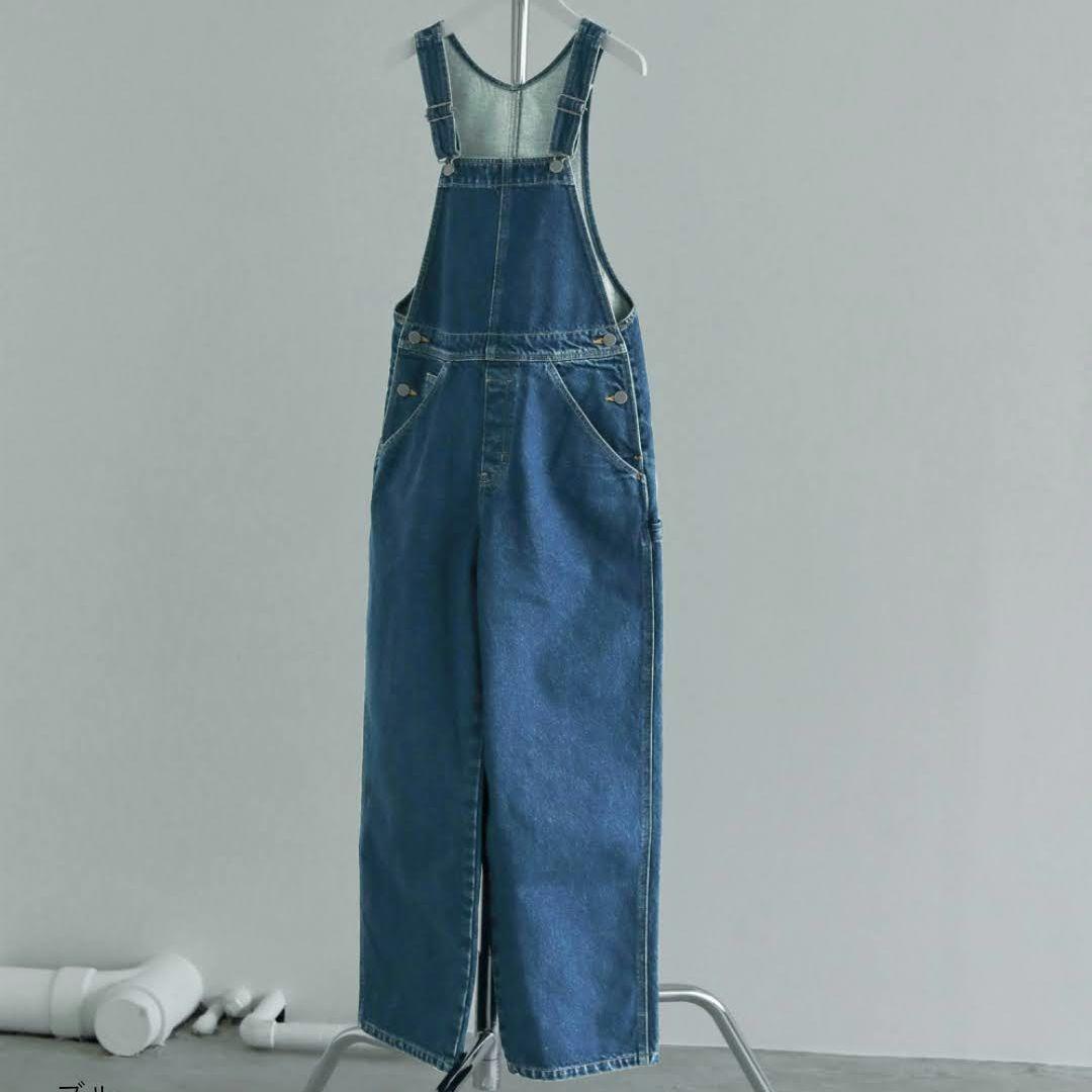 【新品タグ付】anuke デニムオーバーオール 38